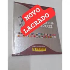 Albo de Figurinha Capa Dura Prata Copa Qatar 2022