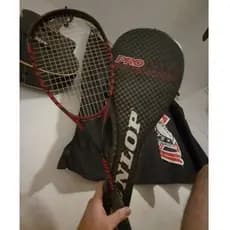 2 Raquete de Tenis Dunlop Pro LIFE, com capa.