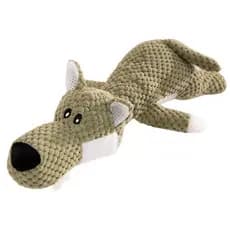 KIT 2 Brinquedos pet Pelúcia Safari Interativo para Pets – Animais Diversos