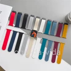 Pulseira Silicone Magnetico Fivela Para Apple Watch Ultra 49mm 45 44 42 41 40 38mm COM Magnética DK store