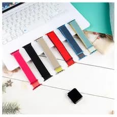 Pulseira nylon 38 40 41 42 44 45 46 49 mm para RELOGIO ultra compatível iwatch 7 8 X7 X8 T500 Iwo 12 13 16