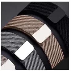 Pulseira Milanês Milanese Metal compatível Apple Watch Series 7 8 9 10 ultra 38 40 41 42 44 45 46 49 mm Aço-METAL