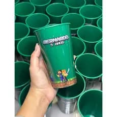 Kit 30 Copos Personalizados 500ml Mold in Label – Impressão 360°, Festas, Aniversário, Eventos, Copo