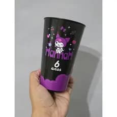 Kit 50 Copos Personalizados 500ml Mold in Label – Impressão 360°, Festas, Aniversário, Eventos, Copo