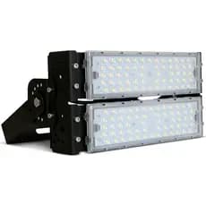 Refletor LED 100W Ultra Potente Holofote LED Bivolt IP66 Lumnária Externa A Prova D´água