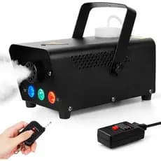 Maquina de fumaça 1200w Turbo 3 Leds RGBW controle remeto Wireless 110V