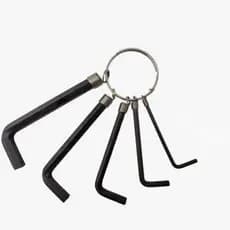 Ferramenta Chave Allen Hexagonal L 5 Peças – Kit Profissional 2,0 a 6mm