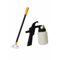 Kit Pistola de Pintura 500ml + Espátula de Raspar Multiuso Profissional