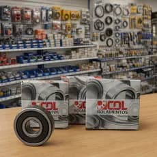 Kit 10 Rolamento 609 2RS CDL 9x24x7mm Blindado Original Manutenção Ferramenta 6092rs