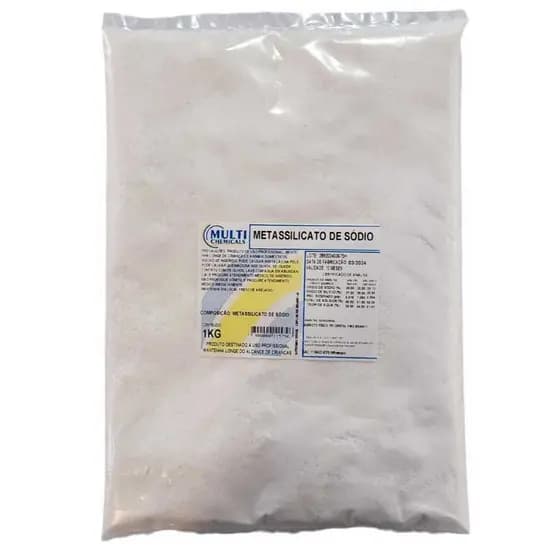 Metassilicato de sódio - 1KG - Multiuso - Puro