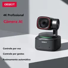 OBSBOT Câmera Ai Tiny 2 4k Webcam Adequado Para e-Esports e Transmissões ao Vivo