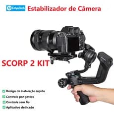 FeiyuTech SCORP-2-KIT Estabilizador De Câmera Carga 2.5kg Para Câmera DSLR/mirrorless Sony/Nikon