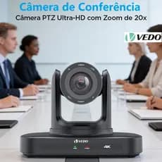 VEDO Câmera Ptz Para Lgreja Live 4K NDI HX2 Câmera 20X Zoom HDMI IP