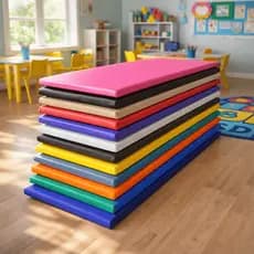 Colchonete Premium 1,20 X 60 X 5cm Laser Escola creches Ginástica Yoga Cor Preto azul preto
