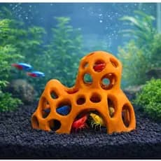 Caverna / Toca para Camarão Neocaridina e peixes pequenos MINI