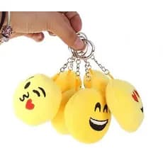 Kit 12 Chaveiro emoji pelúcia
