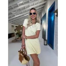 Vestido Básico - Malha 100% algodão