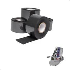 Fita Ribbon Preta 35mm e 122 metros para datador Manual/Automático HP23 HP241 HP351 RG-DY8B RG-280P