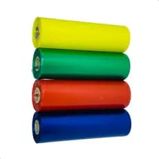 Ribbon Colorido Misto 110x74 Wax C70 Impressão em BOPP Rótulos Plásticos Adesivos Etiquetas TAG