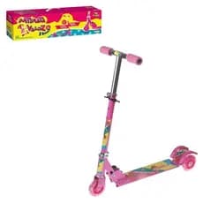 PATINETE 3 RODAS C/LUZ METAL GIRL