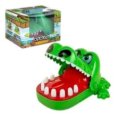Jogo Brinquedo Infantil Crocodilo Jacare Morde Dedo
