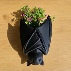 Vaso Morcego Decorativo para Plantas e Suculentas de Parede