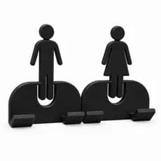 Suporte de Parede para Barbeador com Fita 3M Dupla Face Masculino e Feminino