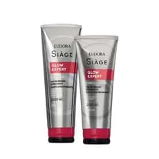 Kit Glow Expert Shampoo 250ml+ Condicionador 200ml Siáge- Eudora