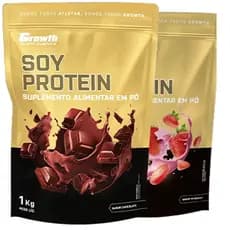 Soy Protein (Proteína isolada de soja) 1kg - GR0WTH SUPPLEMENTS