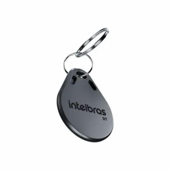 CHAVEIRO PROXIMIDADE RFID TH 1000 DT DUPLA FREQUENCIA CINZA - INTELBRAS