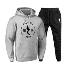 Conjunto Moletom Casaco e Calça Confortável Cinza