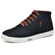 Kit 3 Pares tenis Cano Alto Bota Preto Vermelho Azul 37 a 46