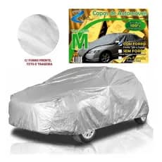 Capa Para Cobrir Carros Forrada 100% Impermeável - Protege do Sol e Chuva - Com Tratamento UV
