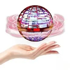 Bola Spinner Voador Led Drone Ufo Brinquedo Fidget Boomerang