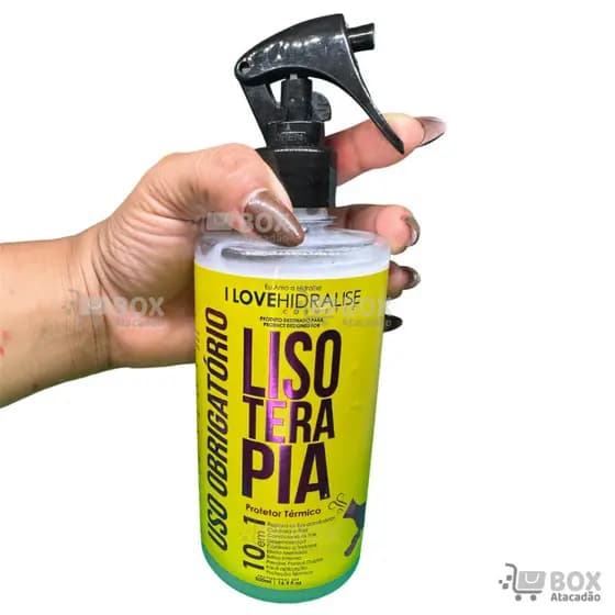Protetor Térmico Capilar Finalizador 10 em 1 Lisoterapia  500mL