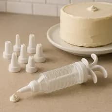 Kit Confeiteiro Bisnaga Decorador De Bolos 8 Bicos