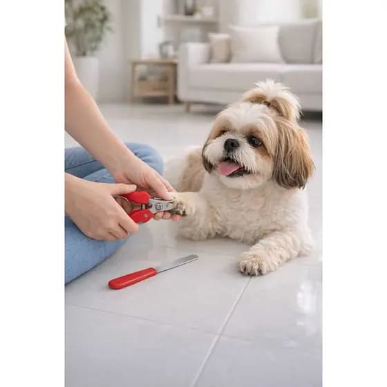 Kit cortador de Unhas Pet + Lixa – para Cães e Gatos 2 peças
