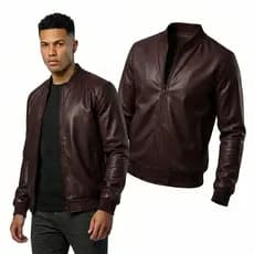 Jaqueta Masculina Courino Impermeável Motoqueiro Casaco Inverno Entrega Rápida