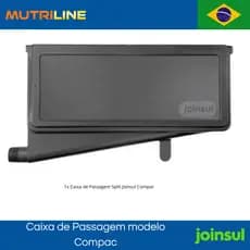 Caixa de Passagem Split Joinsul Compac  Preta