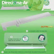Defletor de ar interno - Direcionador de AR