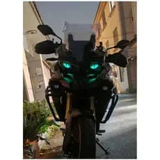 1 Par De Adesivos Refletivos 3D Para Olhos Do Diabo Carros E Motocicletas-Melhoram A Visibilidade Noturna Segurança , Du