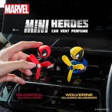Ambientador De Carro Piloto Homem-Aranha Pikachu Doraemon Saída De Ar Hélice Perfume Série Marvel De Ventilação