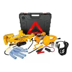 Macaco Elétrico + Chave de roda 12V + Compressor 12V – 3 Tonelada NK