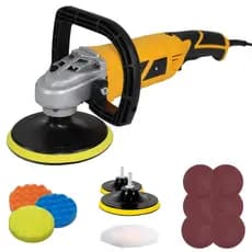 Politriz Profissional 7” Automotiva1600W  180mm Velocidade Variável NK15003 Nakan