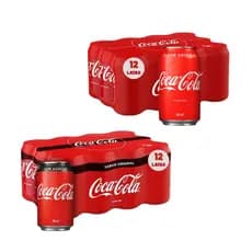 Coca-Cola Lata 350ml Original ou Zero Kit C/12 und - Original ou Zero