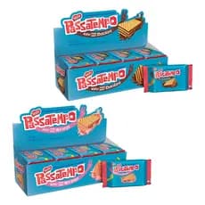 Passatempo Wafer Chocolate e Morango 560G ESCOLHA O SABOR