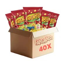 Kit 40 Pacotes Salgadinhos Fandangos Presunto 35g Elma Chips