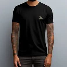 Camiseta Masculina Streetwear Original 100% Algodão Estampada Malha Reforçada Confortável