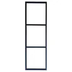 Suporte Estilo Industrial Triplo Teto/Parede Prateleira 30cm Preto