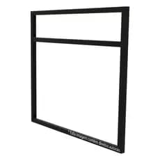 Suporte Estilo Industrial Duplo Prateleira 40cm Preto